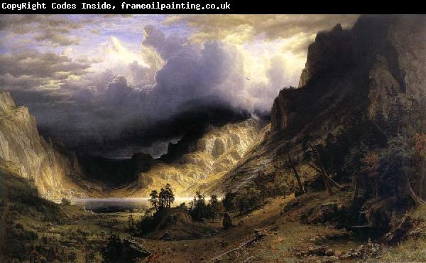 Albert Bierstadt A Storm in t he Rocky Mountains,Mt,Rosalie